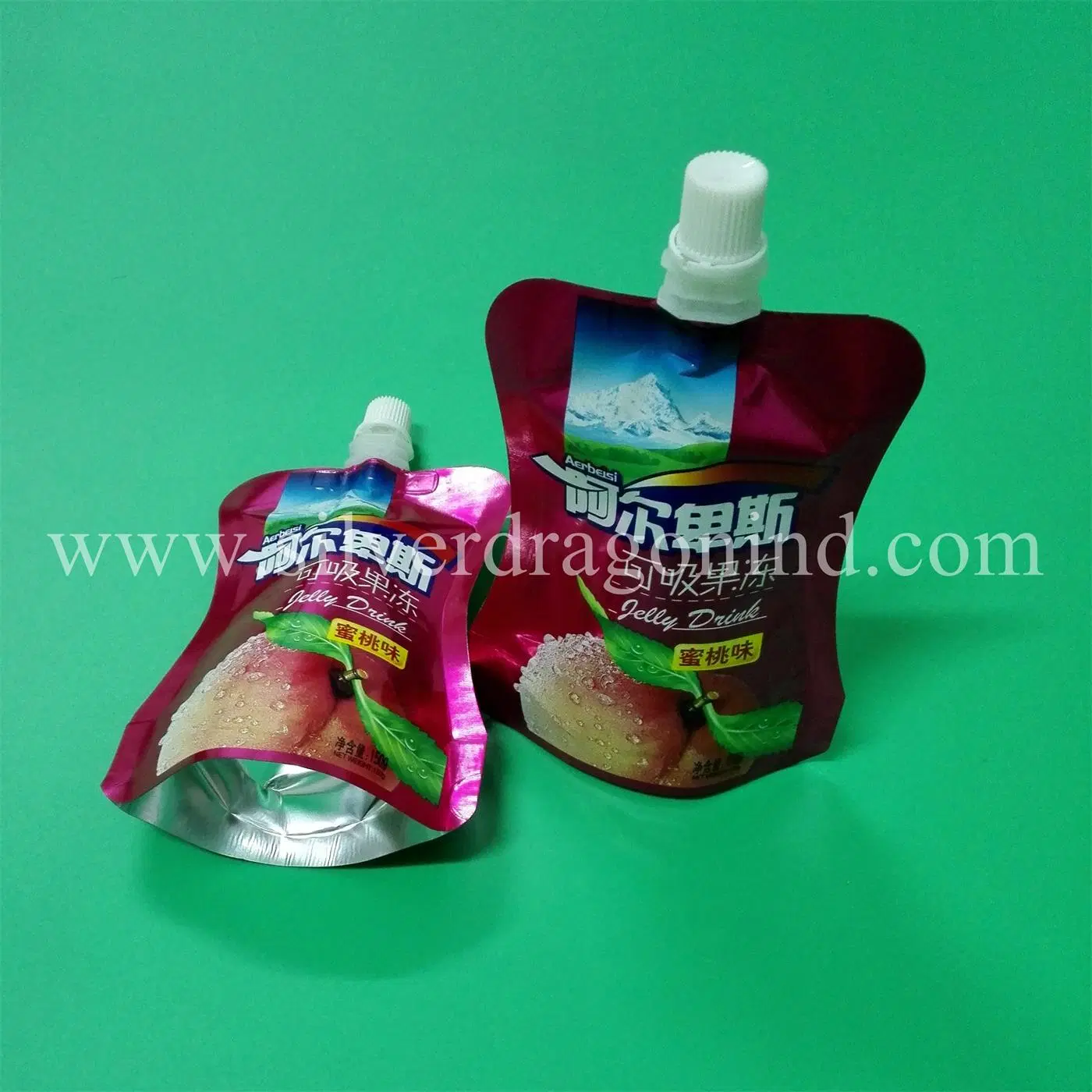 Customized Stand-up Pouch Bag with Spout for Milk Packing