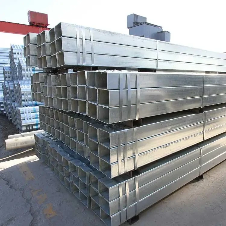 Factory Direct Supply Top Quality Dx51d SGCC Z275 Galvanized Square Steel Tube for Shelter Structure