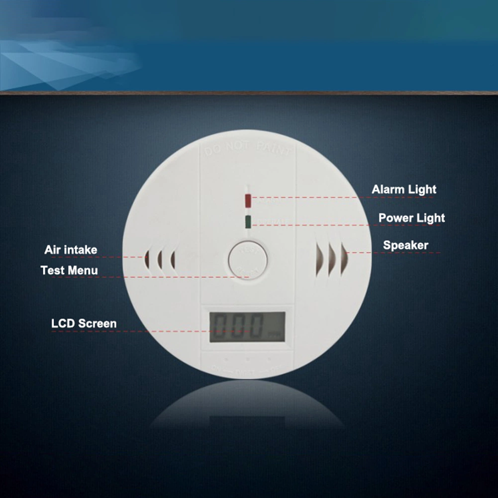 LCD Carbon Monoxide Detector Warning Alarm Detector