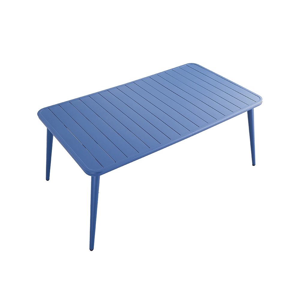 Outdoor Rectangle Aluminum Dining Table/ Garden /Patio Table