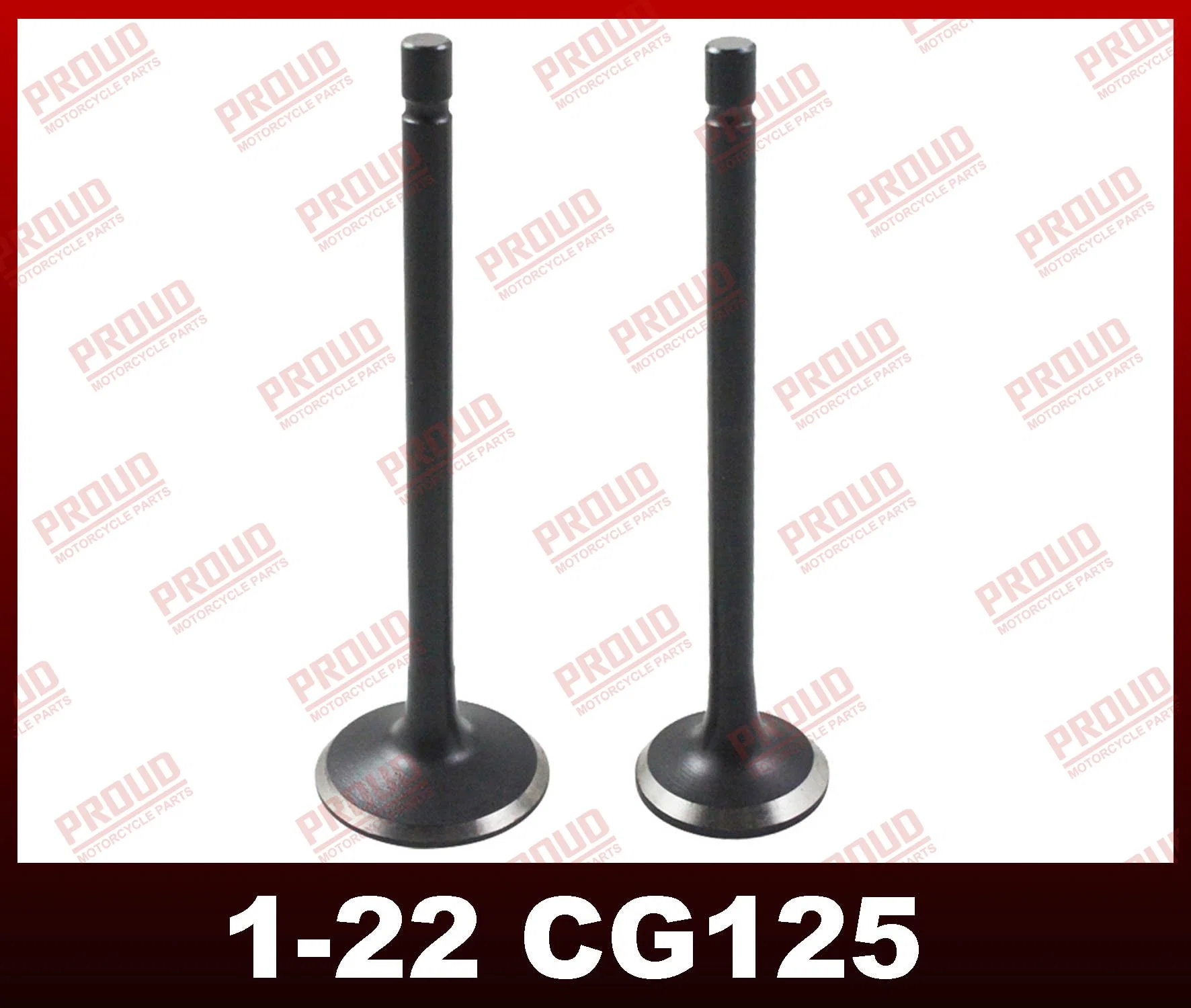 Motorcycle Engine Valve High Quality Cg125/150/200 Motorcycle Parts