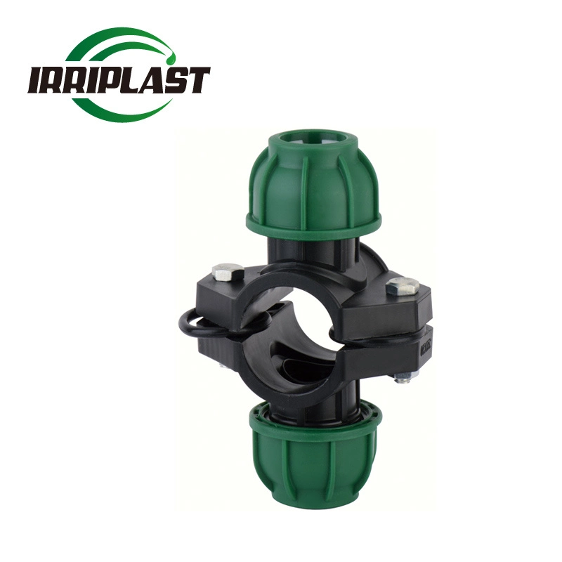 Customized Black Painting Fittings PP Compression Fitting with ISO