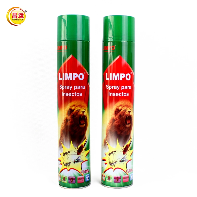 Spray de insetos spray insecticida aerossol 750ml Spray Mosquito