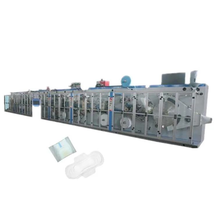 High Performance Modern Design Full Servo Sanitary Napkin Machine