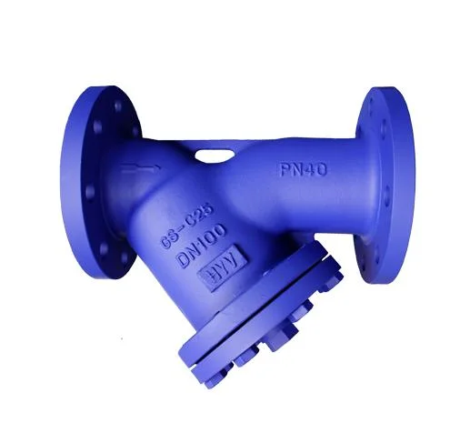 Y Type Strainer Convenient Blowdown in Pressure Relief Valve