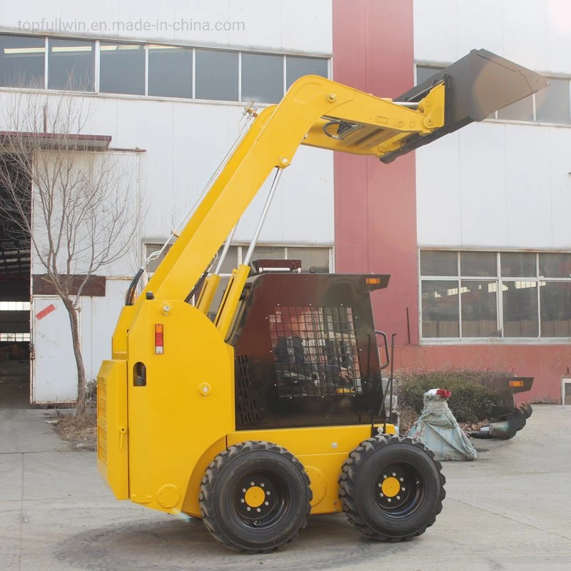 New Type of Hot Selling Multifunctional Small Wheel Loader with Various Accessories