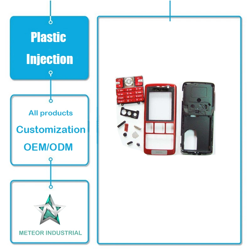 المنتجات البلاستيكية المخصصة الهاتف المحمول الهاتف الخلوي البلاستيك شل حقنة البلاستيك قالب