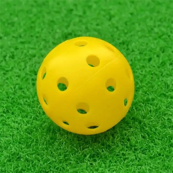 42mm PU Golf Super Soft Plastic Practice Ball Green Hole / Toy Ball