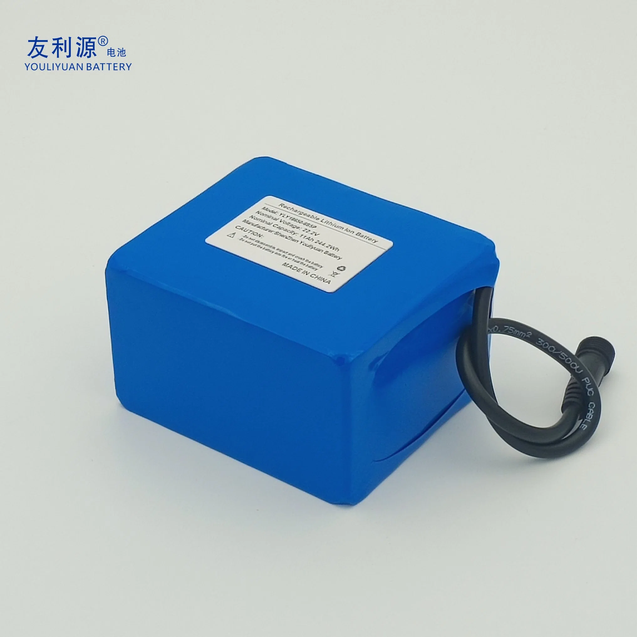 Shenzhen OEM de fábrica de íon e lítio Solar 6s5p 11ah 244.2wh 24V Bateria Bateria Recarregável 18650 Li-ion Célula de Bateria