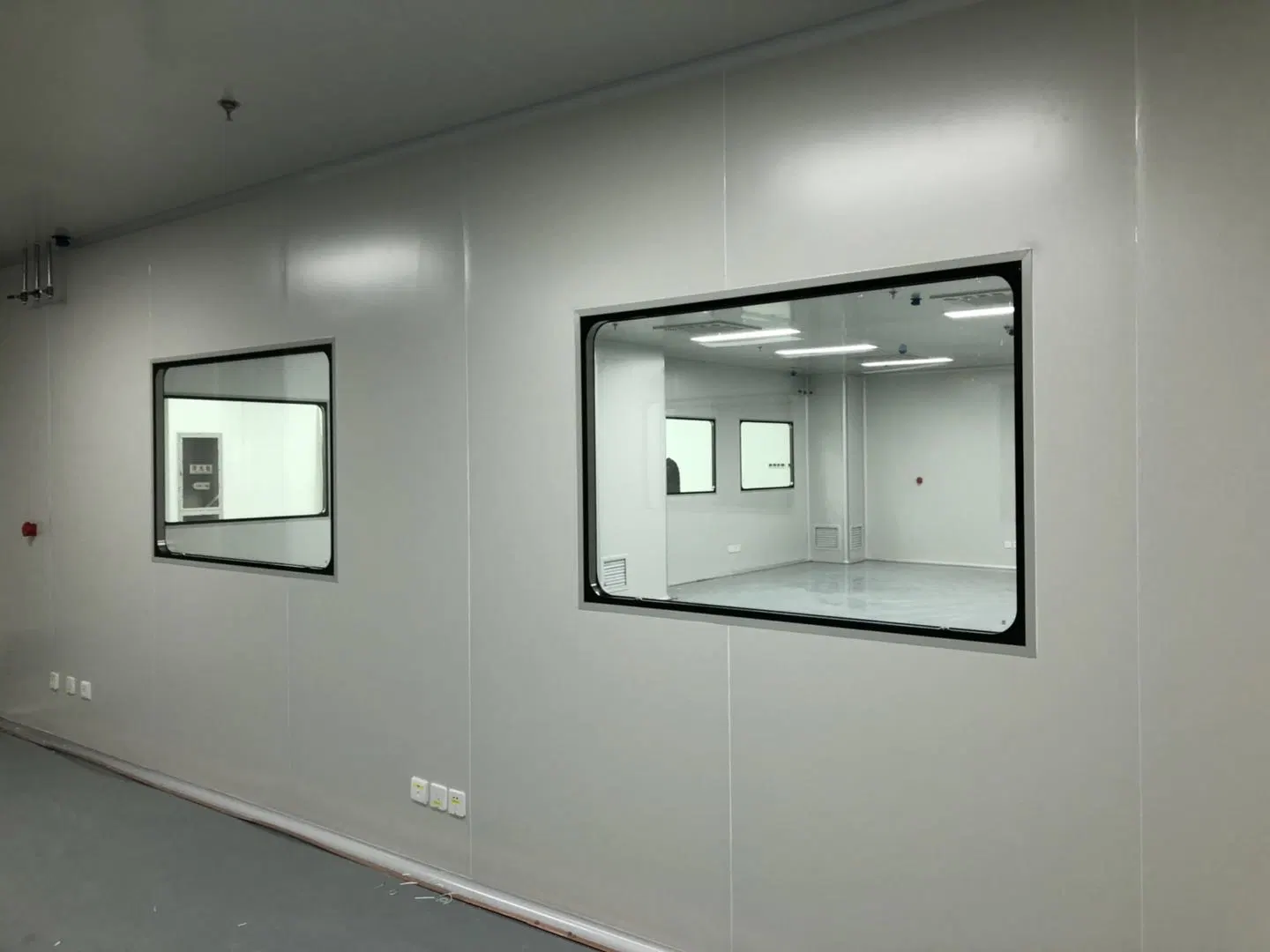 Tempered Glass Panel Cleanroom for ISO5- ISO9 Turnkey Project