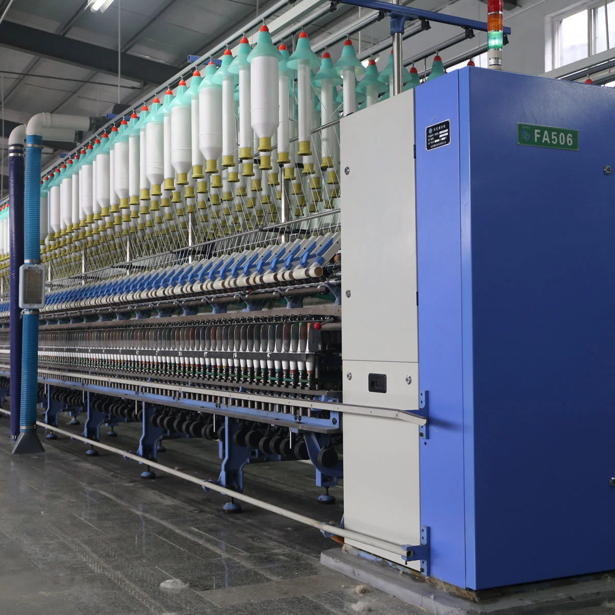 Fa506 Ring Spinning Machine for 100% Raw Cotton/Chemical Finer/Blended Yarn Spinning Production