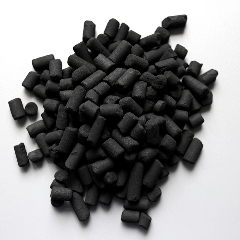 4 mm Coal Based Columnar/ Cylinder / Pellet Activated Carbon for Industry Water Treatment / Deodorizing