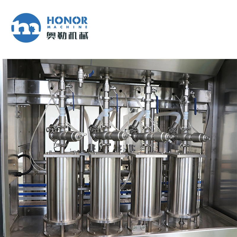 Automatic Plastic and Glass Filling Machine Sesame Sauce Bottle Filling Machine Packing