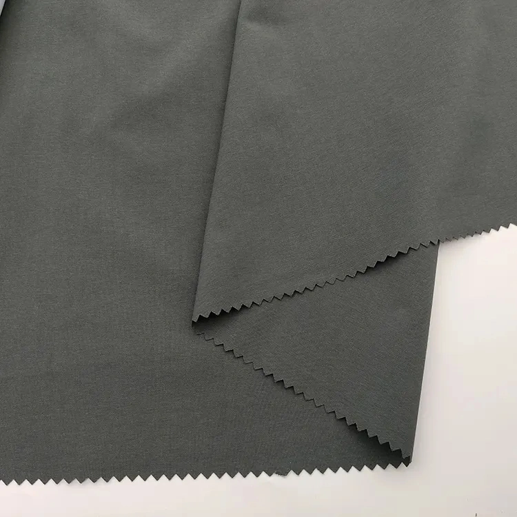 Polyester Rayon Spandex Twill 4 Way Stretch Tr Elastic Fabric for Suit Skirts Shorts Pants Trousers Breeches Uniform Using