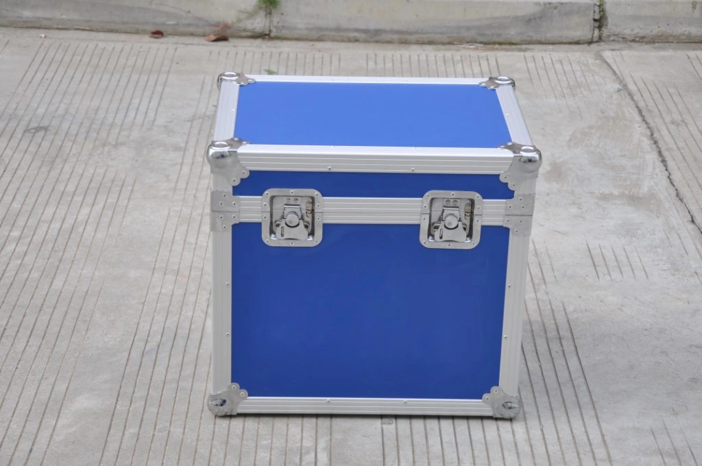 Caja de aluminio colorida del vuelo