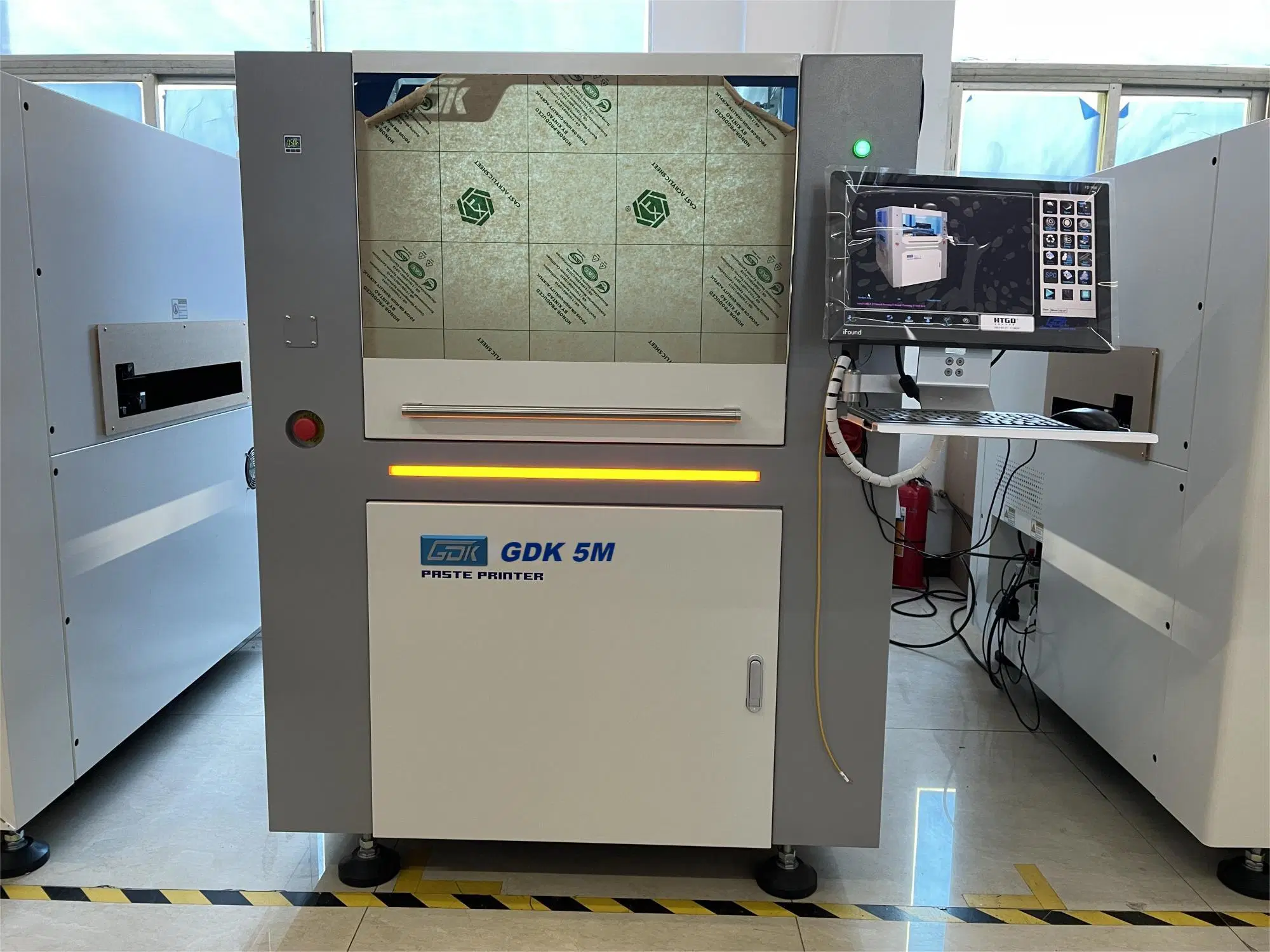 China Original Factory HTGD (brand: GDK) High End Automatic Solder Paste Printer Low Price SMT Stencil Printing Machine High Speed Screen Printer GDK 5m