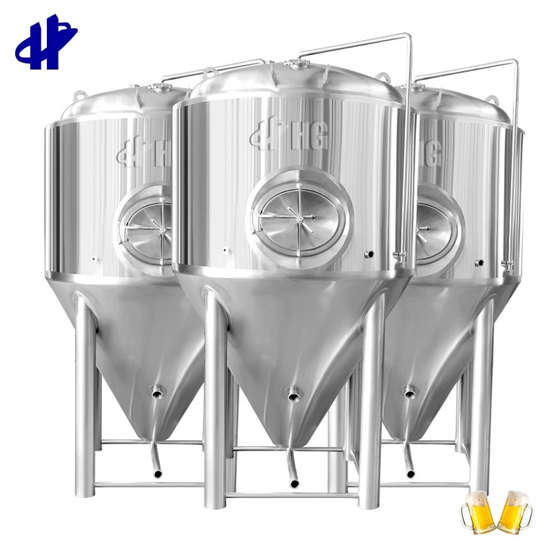 Beer Fermenter Fermentation Vessel Conical Cooling Tank 1500L Beer Unitanks