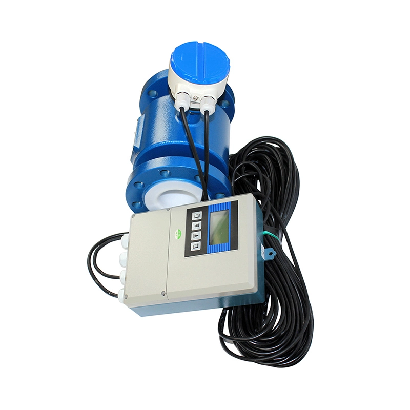 Remote Typ 4-20mA Ausgang Digital Wasser Magnetic Flow Meter WaterMaster Elektromagnetischer Durchflussmesser