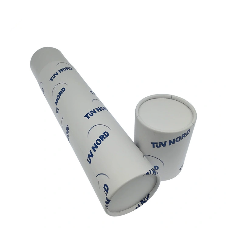 Cylindrical Packaging Box Customized Biodegradable Cardboard Paper Tube for Scarves Packing