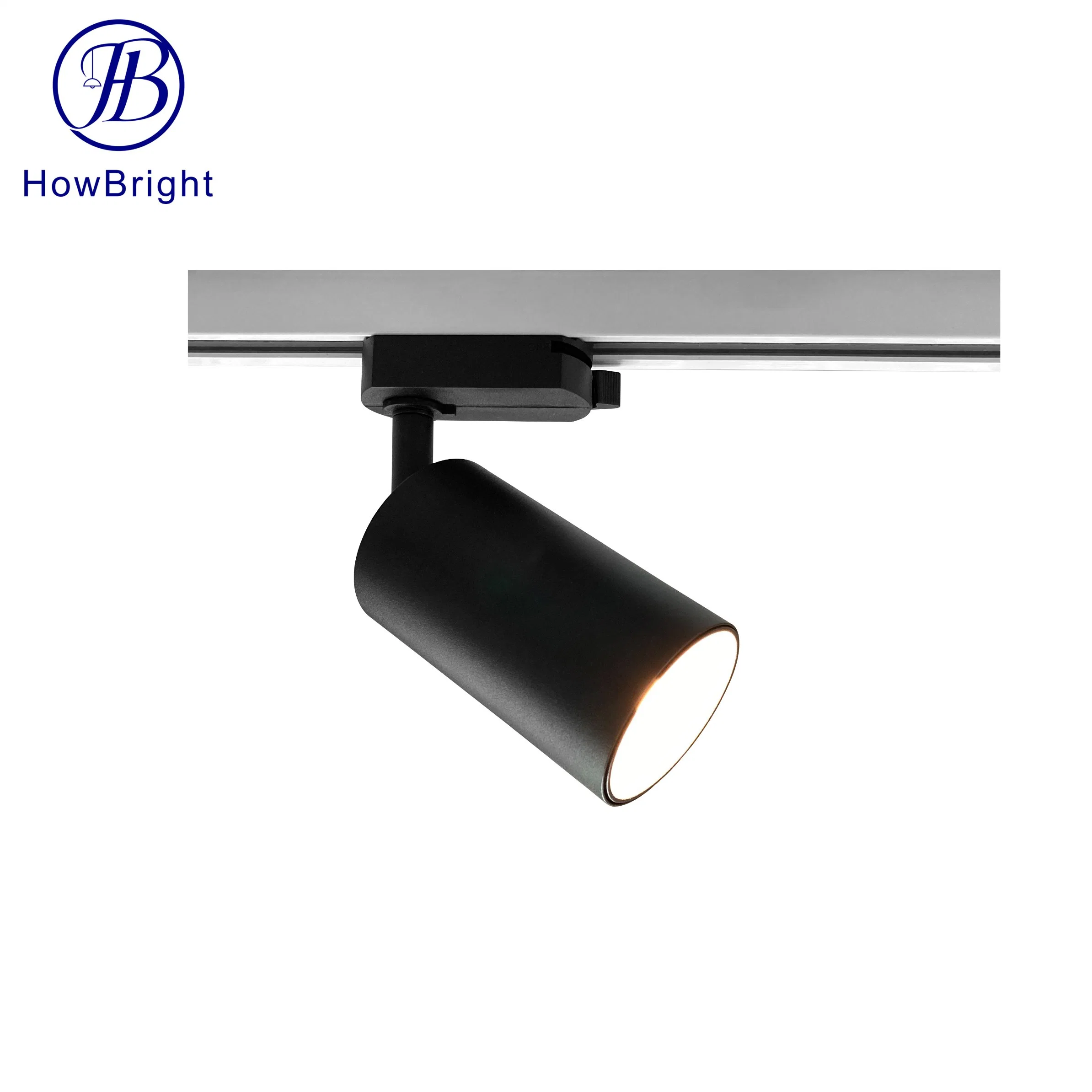 How Bright Golden Color Aluminum Adjustable LED Track Housing for GU10 LED Track Light