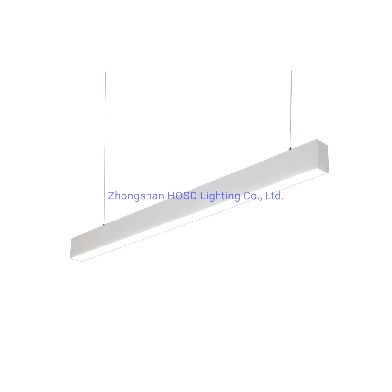 20W 1.2M Plafond Pendentif Monté en Surface intérieure de profil en aluminium raccordables LED SMD Cove rigide pour Office Gmy Lumière linéaire Bande de la chaîne de dispositif d'éclairage