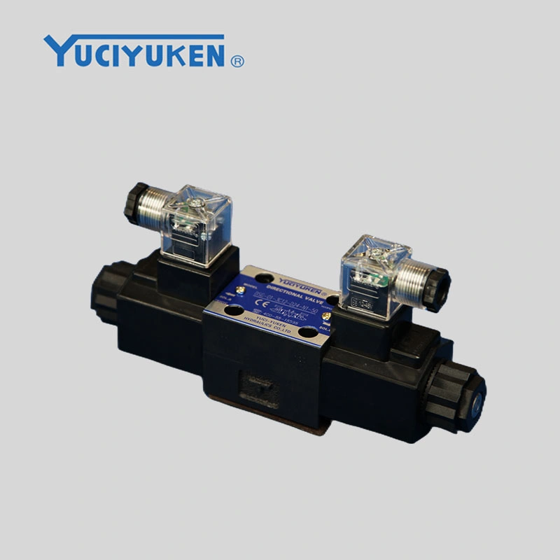 Yuciyuken Vanne à commande directionnelle à solénoïde DSG-01 Série Type de connecteur enfichable Norme JIS