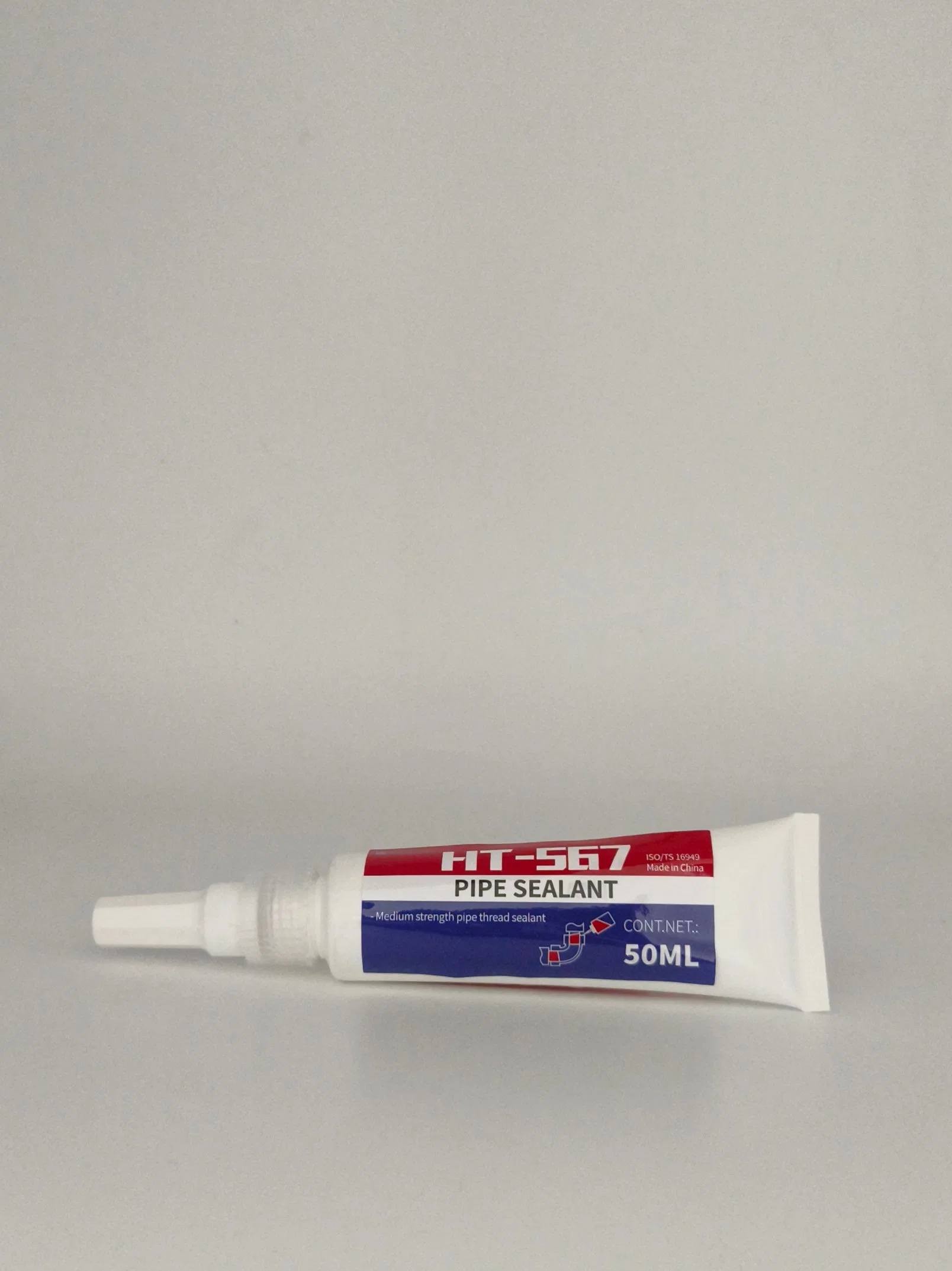 Great White Pipe Joint Compound with PTFE, Pipe Thread Sealant 567