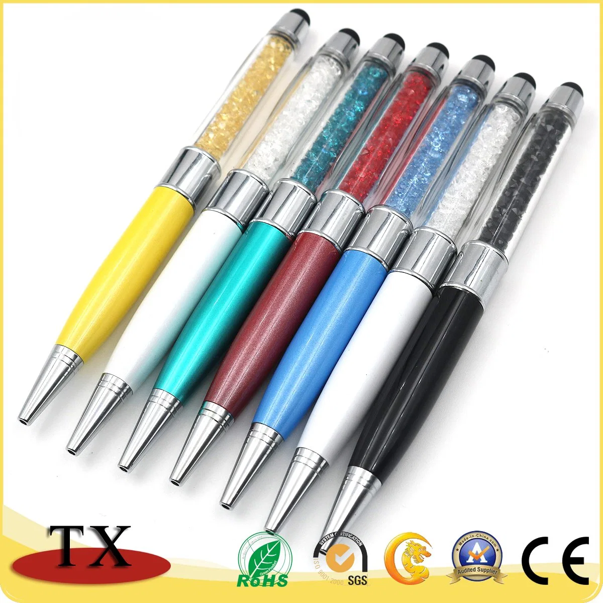 Business Flash Drive Stick Promotional Gift Touch Screen Ballpoint Pen USB