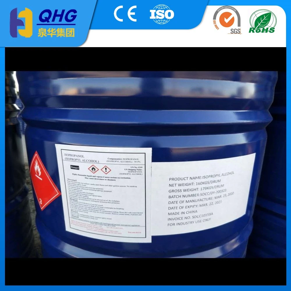 Ipa High quality/High cost performance  Ipa Isopropyl Alcohol /Isopropanol 99.9% Anhydrous CAS 67-63-0