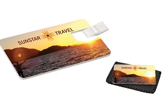 Promotional Credit Card USB Disk Card Shaped USB Flash Memory (CMT-CC011)