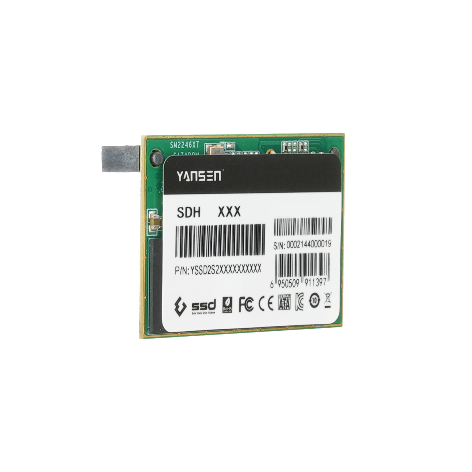 Yansen SATA Dom Disk on Module SSD SLC MLC for Embeded System Aiot and Factory Automation