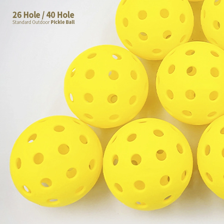 China Factory Injection Molding Practice Pickleball 26 or 40 Hole