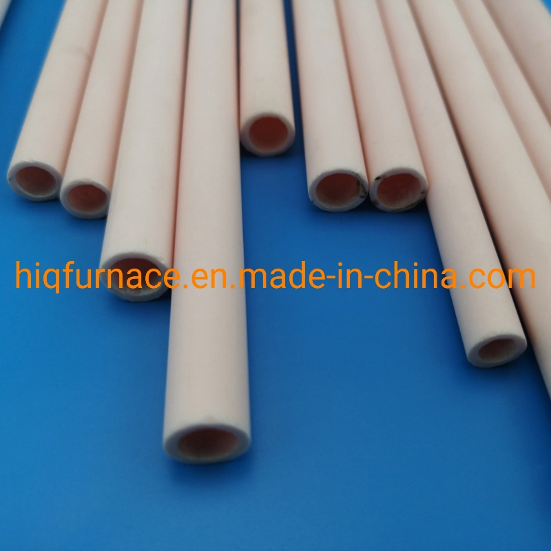 Industry Refractory Used High Temperature 99% Ceramic Corundum Tube, High Pure 95 99 99.7 Al2O3 Alumina Corundum Ceramic Tube