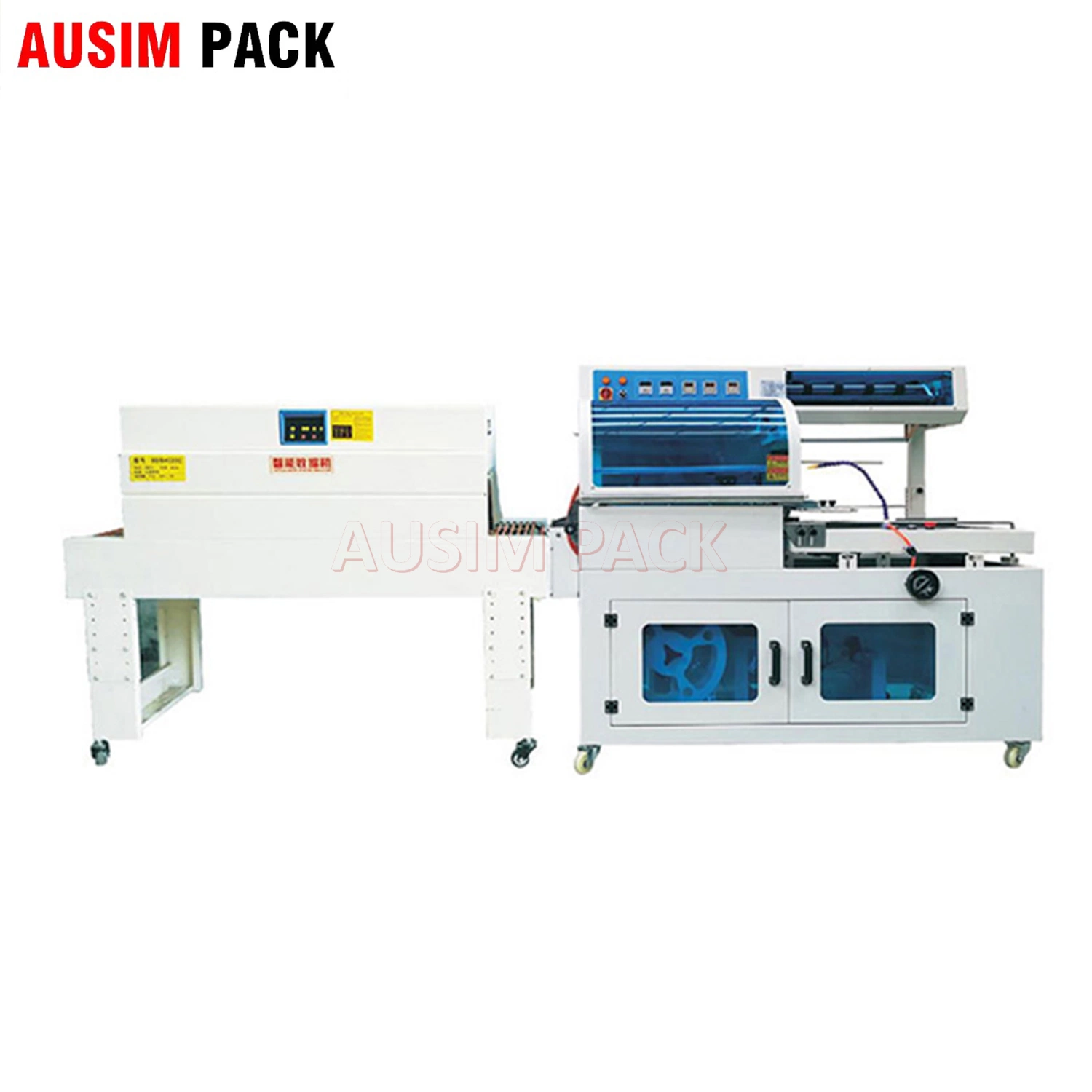 Side Sealing Shrink Wrapping Machine Packing Variant Products by Heat Sealer and Shrink Tunnel