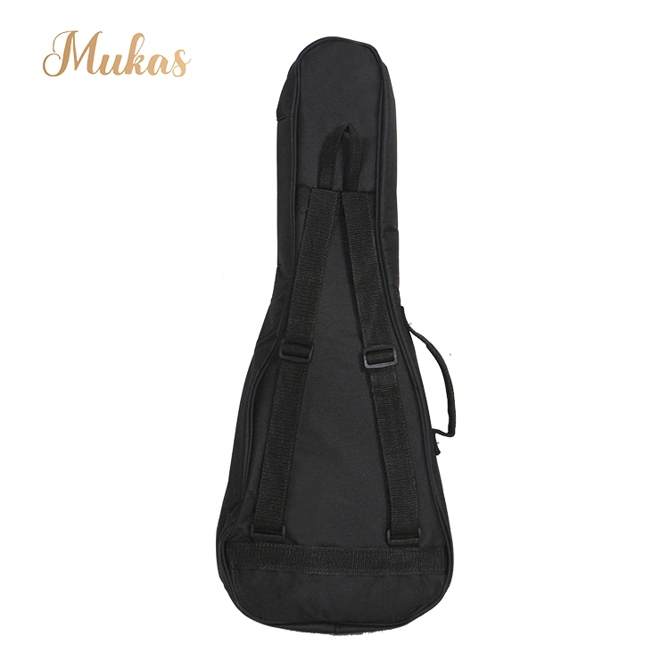 Fabrik Günstige Preise Zoll Bunte Gitarrentaschen 24/26inch Black Ukulele Tasche Musikinstrumente Zubehör Ukulele Koffer