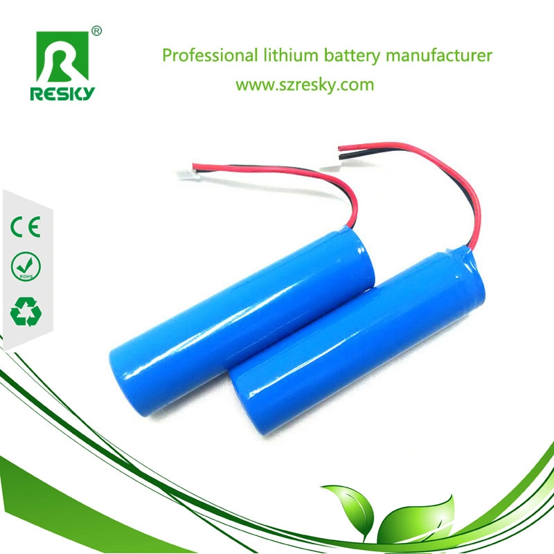 18650 batterie au lithium 2500 mAh pour produits numériques