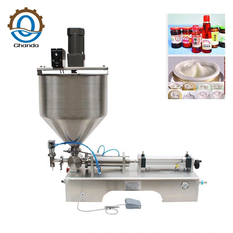 High-Precision Automatic Cream Filler G1wg Filling Machine with Hopper