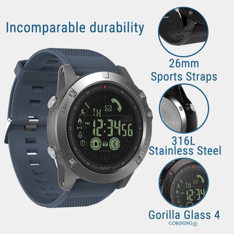 New Bluetooth Wristwatch, Outdoor Sport Waterproof Watch Bracelet