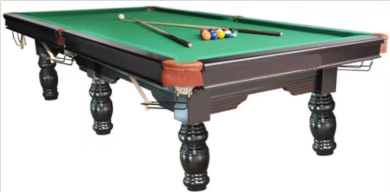 Haute qualité de bois massif avec table de billard/billard Slate