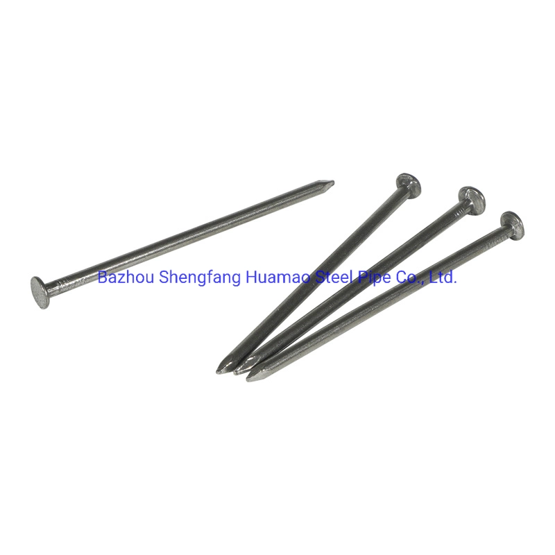 China Manufacturer High Quality Polished Common Nail/Concrete Steel Nail/Iron Nail/Round Nail/Wood Nail in Best Price