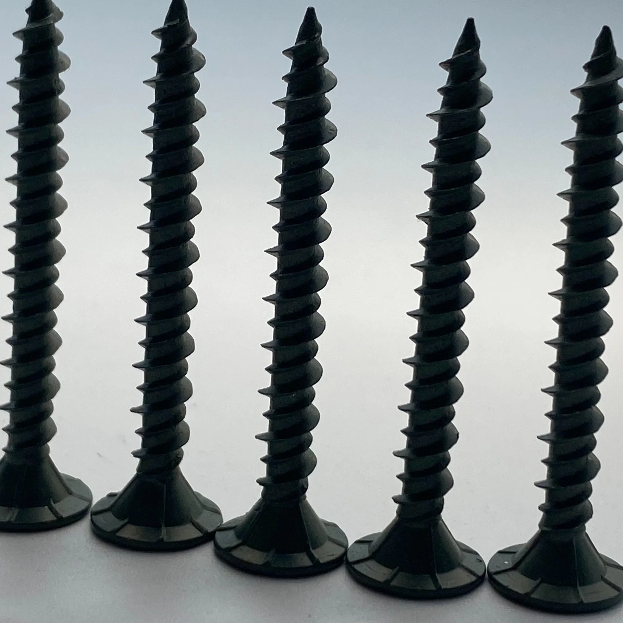 China Factory Customized Size Bugle Head Black Phosphated Zinc Plated Drywall Screws/Tornillos