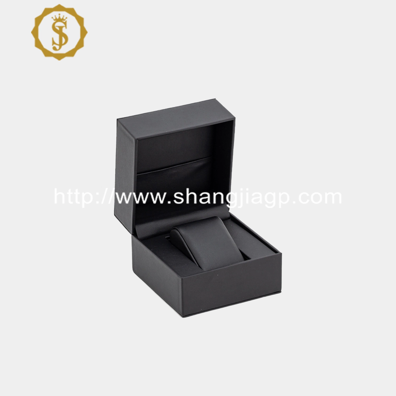 Luxury Leather Box Gift Plastic Mens Customized Logo Single Custom Black Smart Watch Boxes Cases