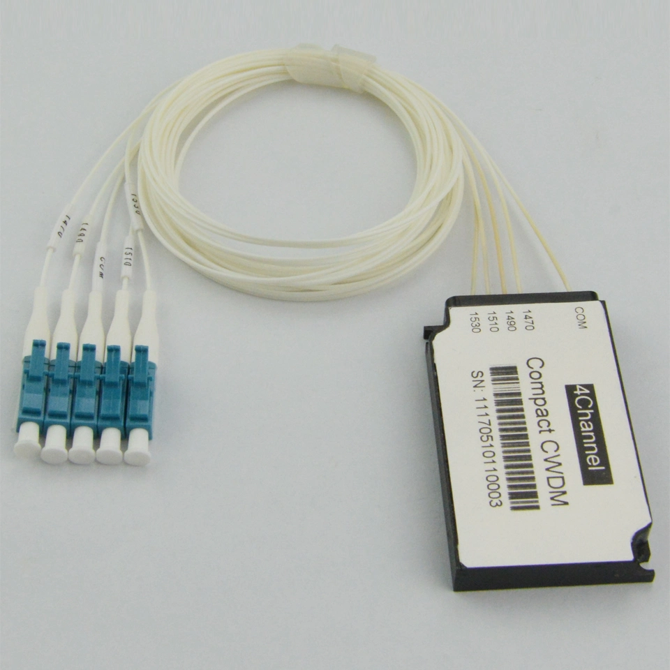 Fiber Optic 8 Channels Mini CWDM Mux/Demux Module Ccwdm CATV Style