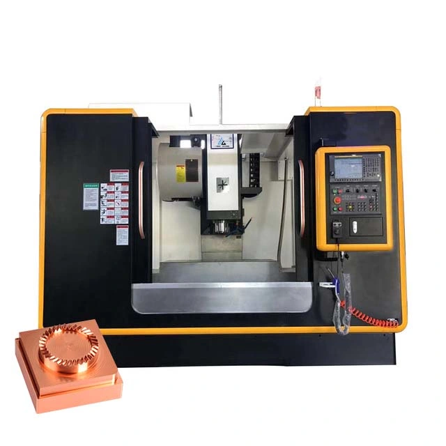 Vertical Processing Metal CNC Metal Engraving Machine for Iron