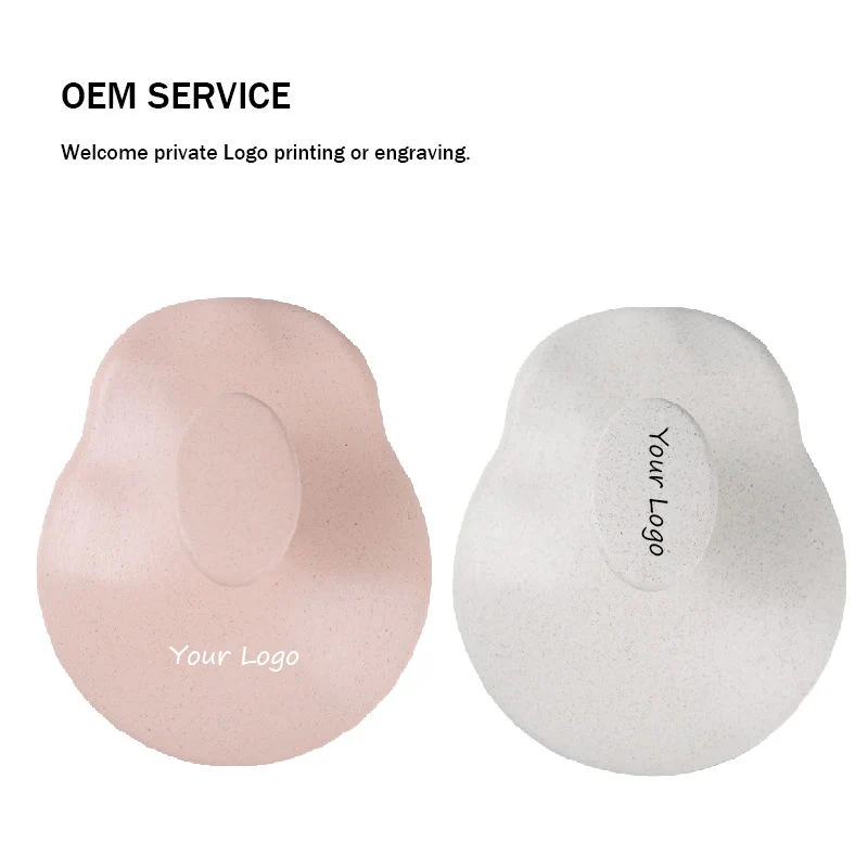 Wheat Straw Silicone Hair Brush Shampoo Brush Scalp Custom Waterproof Silicone Shampoo Scrub Brush