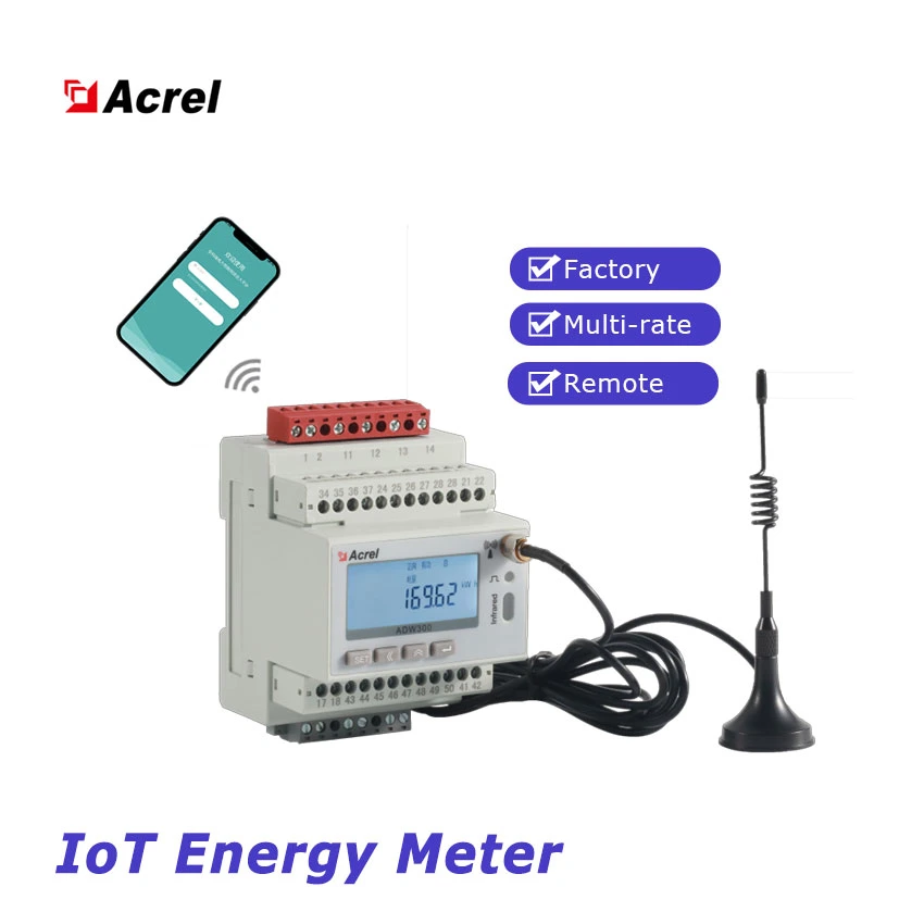 Dosage de puissance électrique et la surveillance par compteur sans fil WiFi pour Smart City Eiot