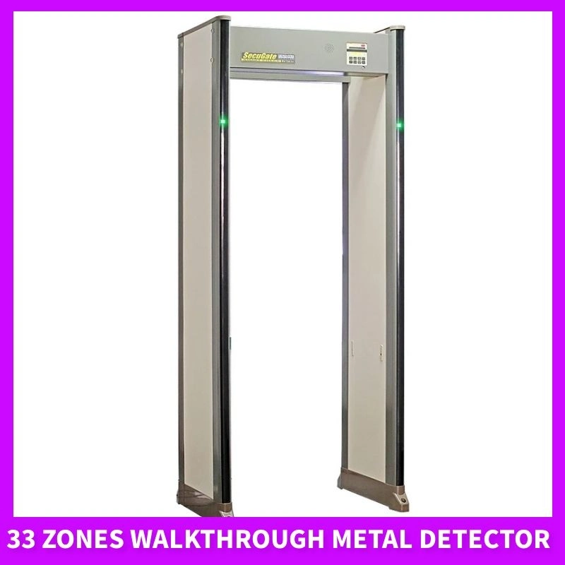 33 Zones Door Frame Metal Detector Walk Through Metal Detector Archway Metal Detector