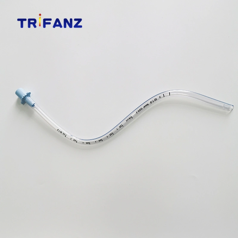 Disposable Medical Consumables Nasal Preformed Endotracheal Tube Uncuffed &amp; Cuffed