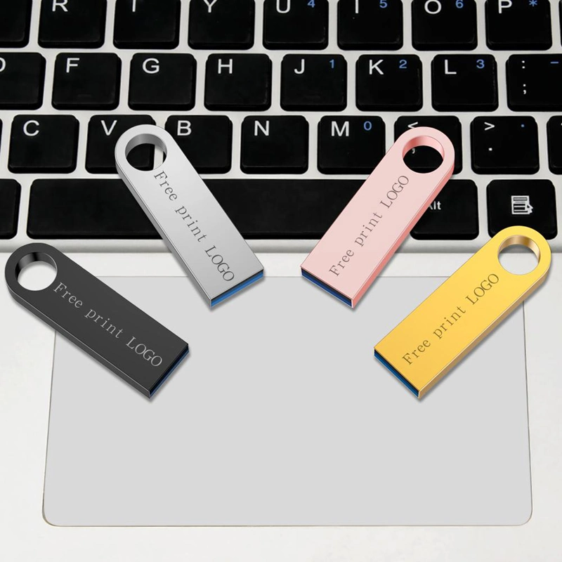 K-Ricard Promotional Cheap Zinc Alloy 128GB 256GB 512GB 1t 2t Pendrive with Logo Custom USB3.1 USB C Flash Drives