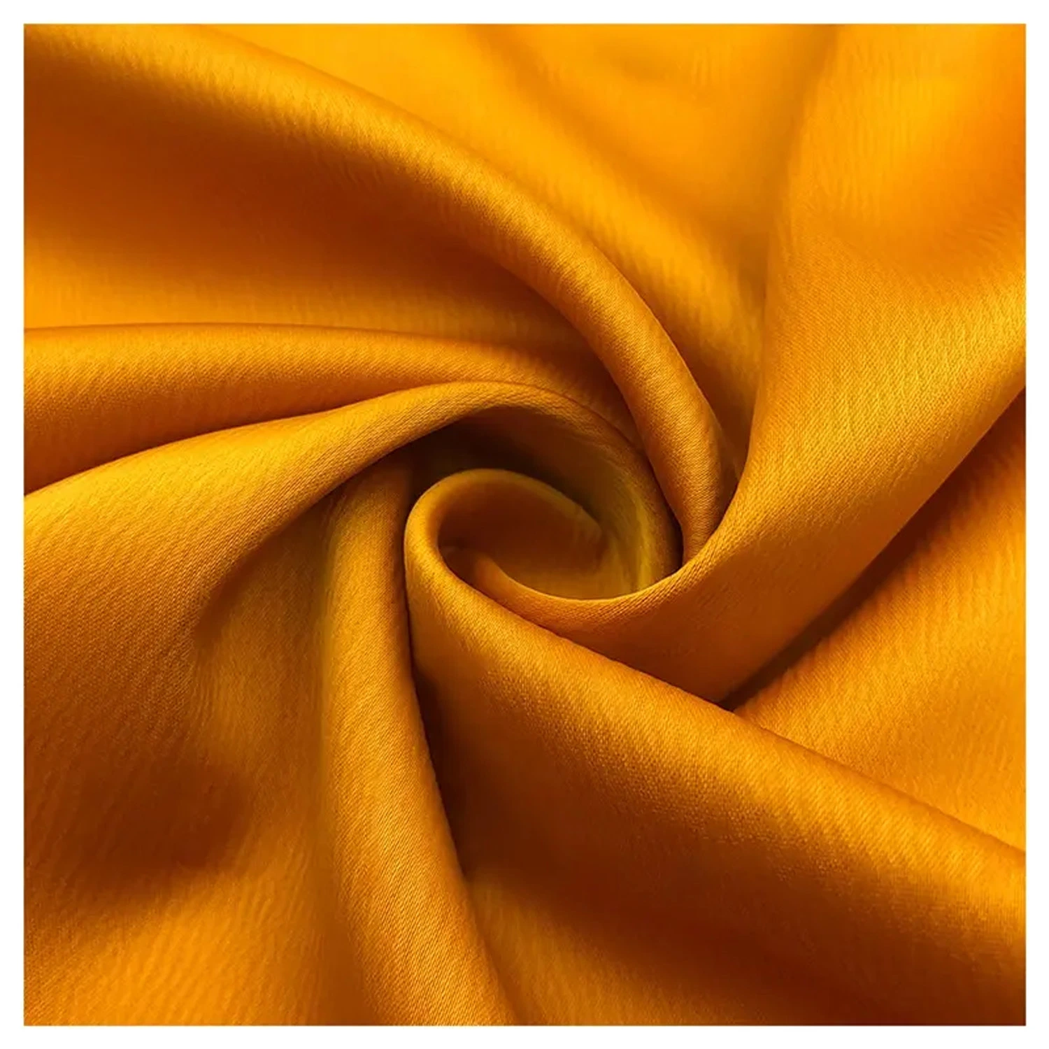 Crepe Crinkle Satin Polyester Spandex Textile Fabric for Dress